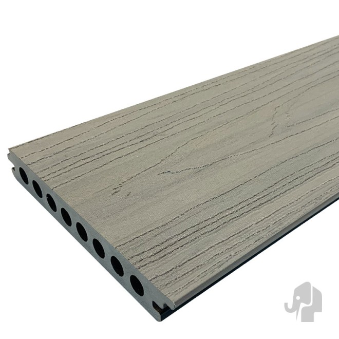 Elephant Composiet Naadloze Vlonderplank Natural Dark Grey 21x140mm